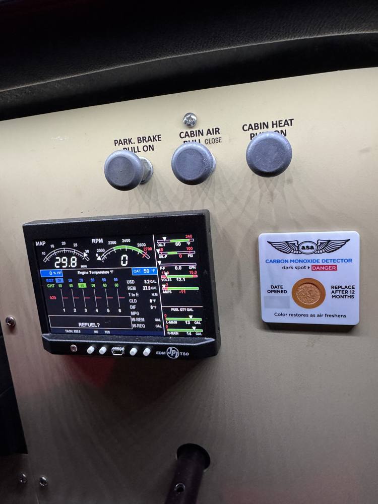 JPI EDM-900 engine monitor